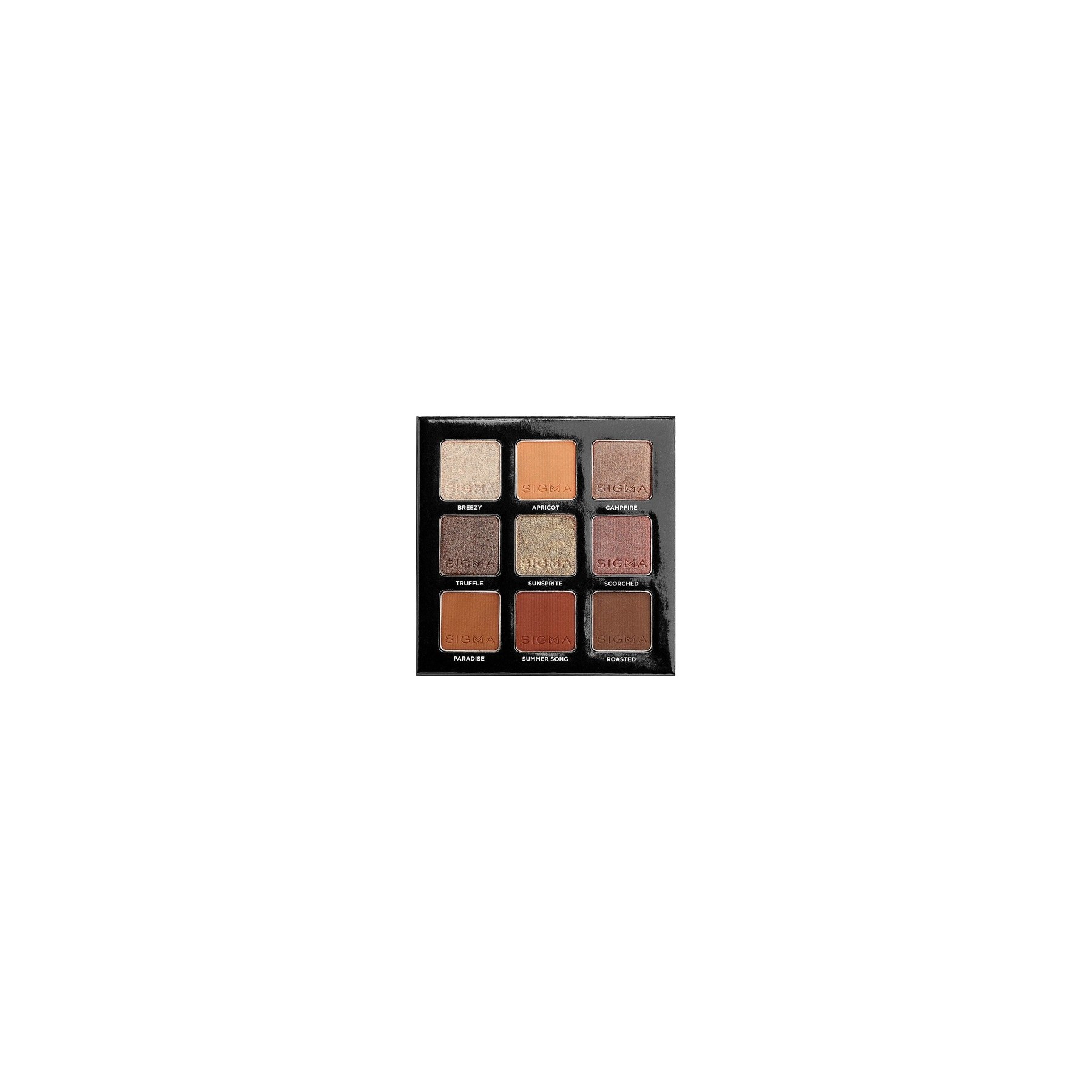 Sigma Beauty On-the-Go Eyeshadow Palette Fiery 9 Bold Shades - Clean Beauty Products