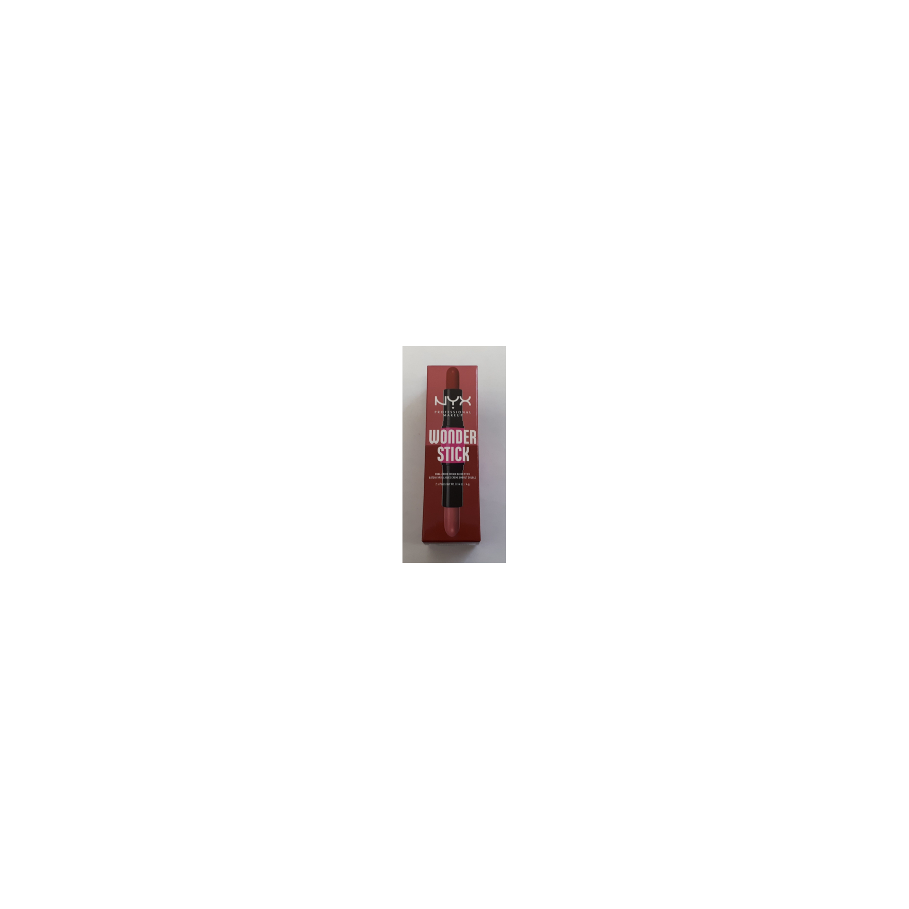NYX Double Tip Cream Cheekshade Stick WSB04 Deep Magenta Ginger/Ebon