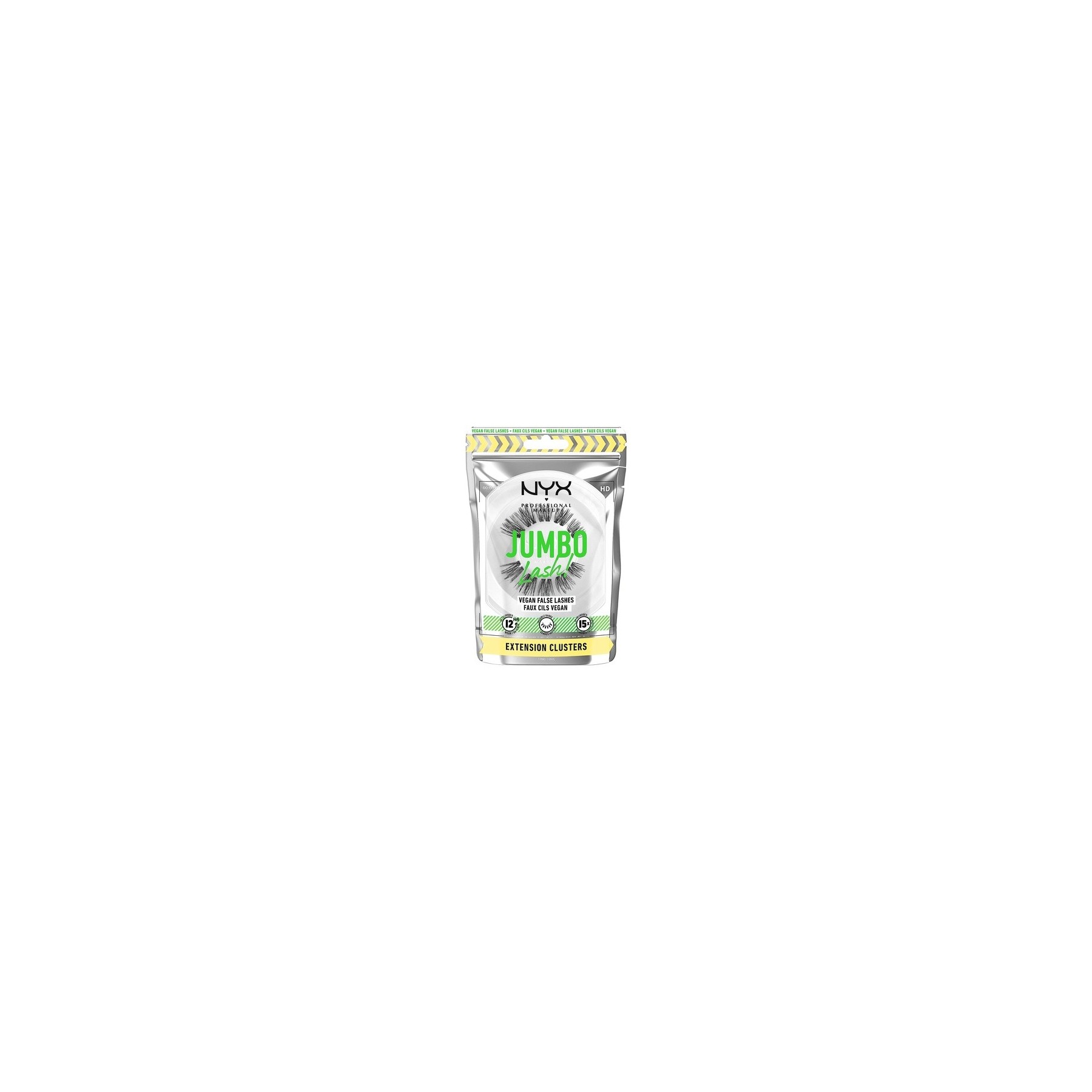 NYX Professional Makeup Jumbo Lash Vegan False Eyelashes Extension Clusters Pair