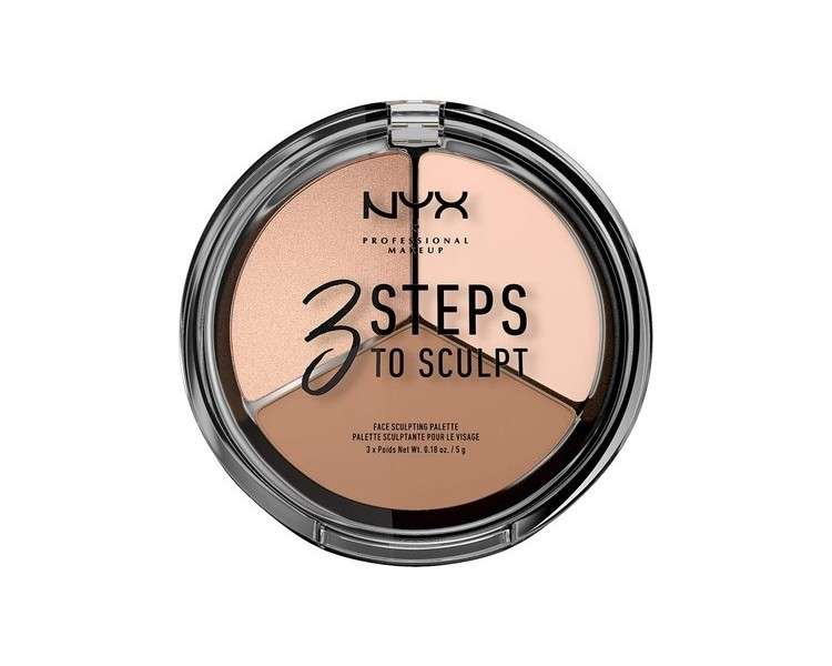 NYX Professional Makeup 3 Steps To Sculpt Fair 0.079kg