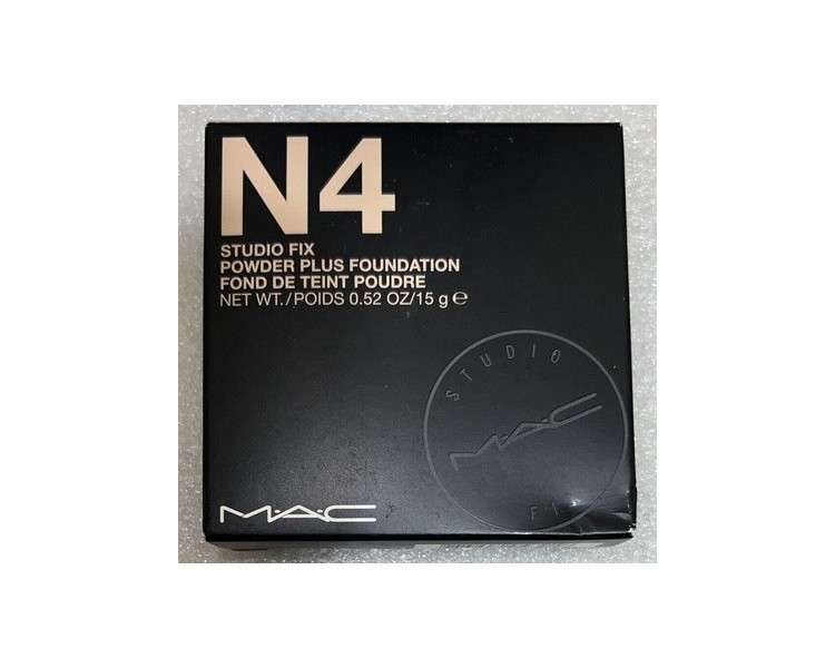 Mac Studio Fix Powder Plus Foundation N4 15g 0.52oz - New In Box