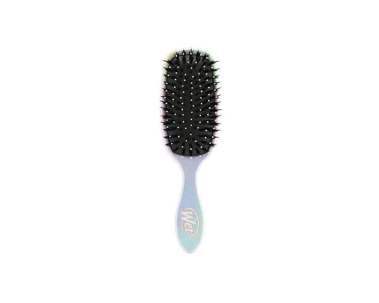 Wet Brush Shine Enhancer Paddle Brush Color Wash Stripes with Natural Argan Oil for All Hair Types