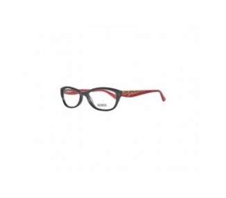 GUEX5 GU2326 52B84 Oval Eyeglasses Frame 52 Black