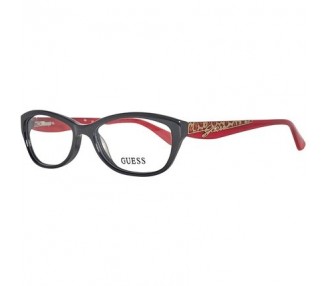GUEX5 GU2326 52B84 Oval Eyeglasses Frame 52 Black