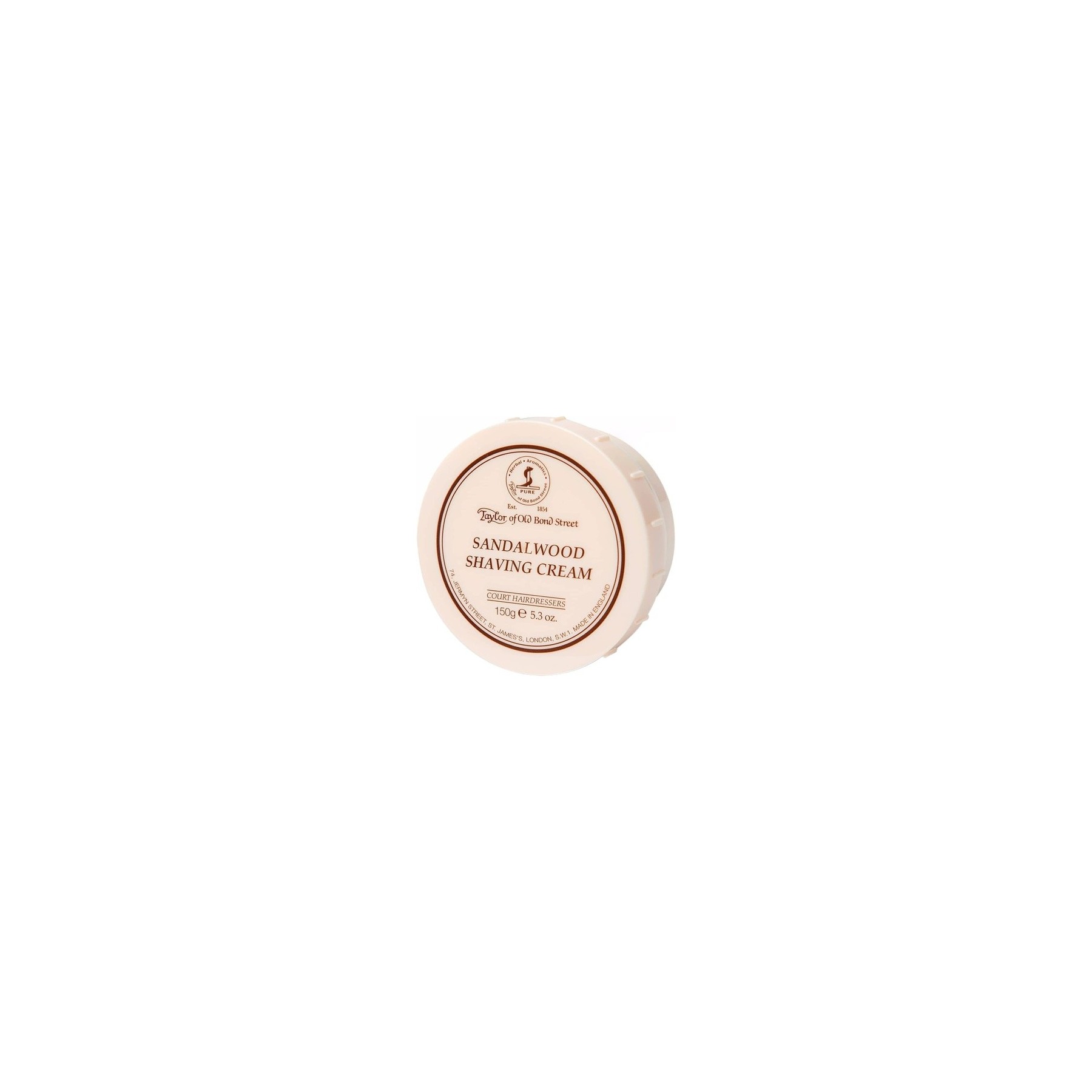 Taylor of Old Bond Street Sandalwood Shaving Cream Bowl 150g