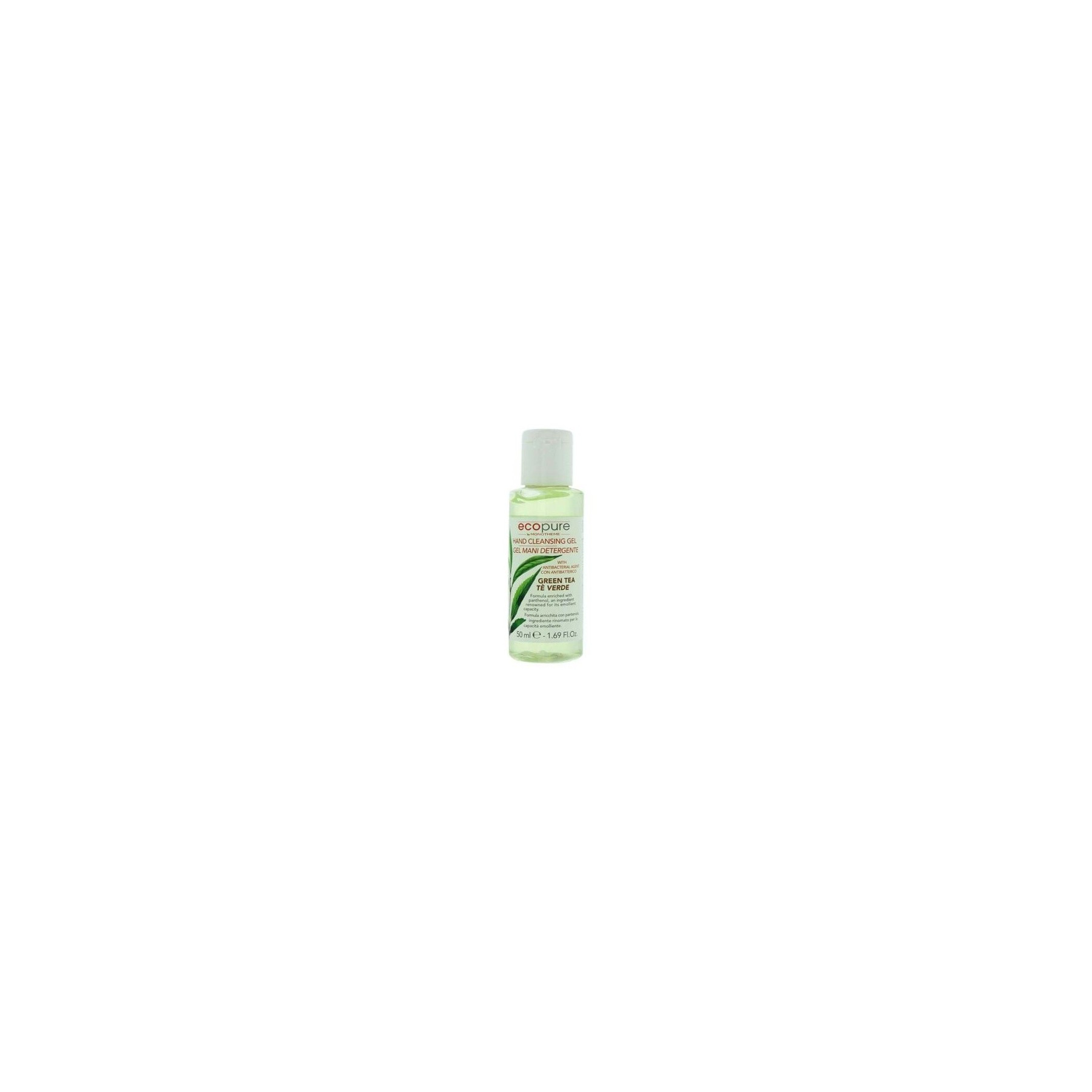 Monotheme Ecopure Green Tea Hand Cleansing Gel 50ml - New - Free P&P - Uk
