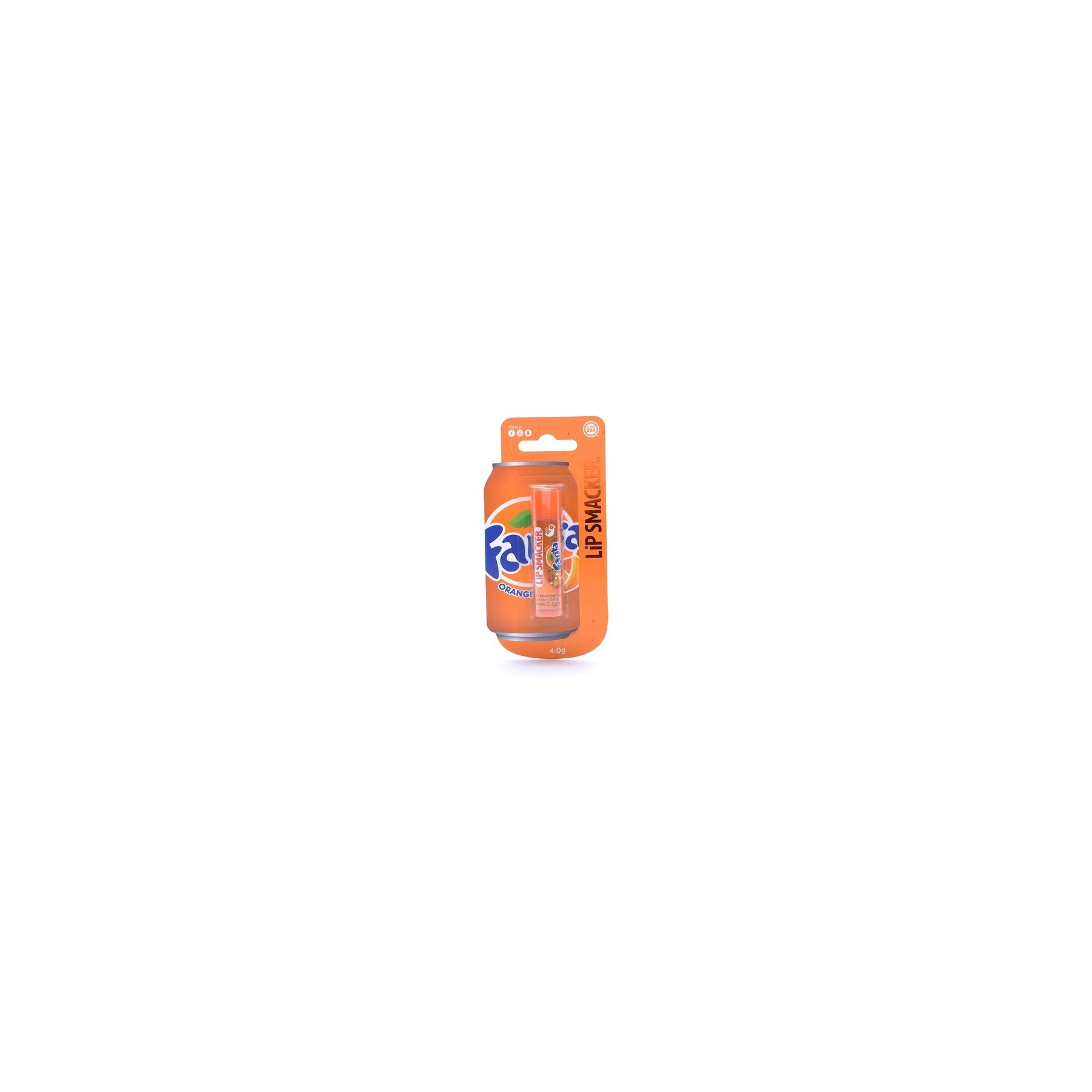 Lip Smacker Coca-Cola Collection Orange Fanta Lip Balm for Kids - Fanta Orange Flavor