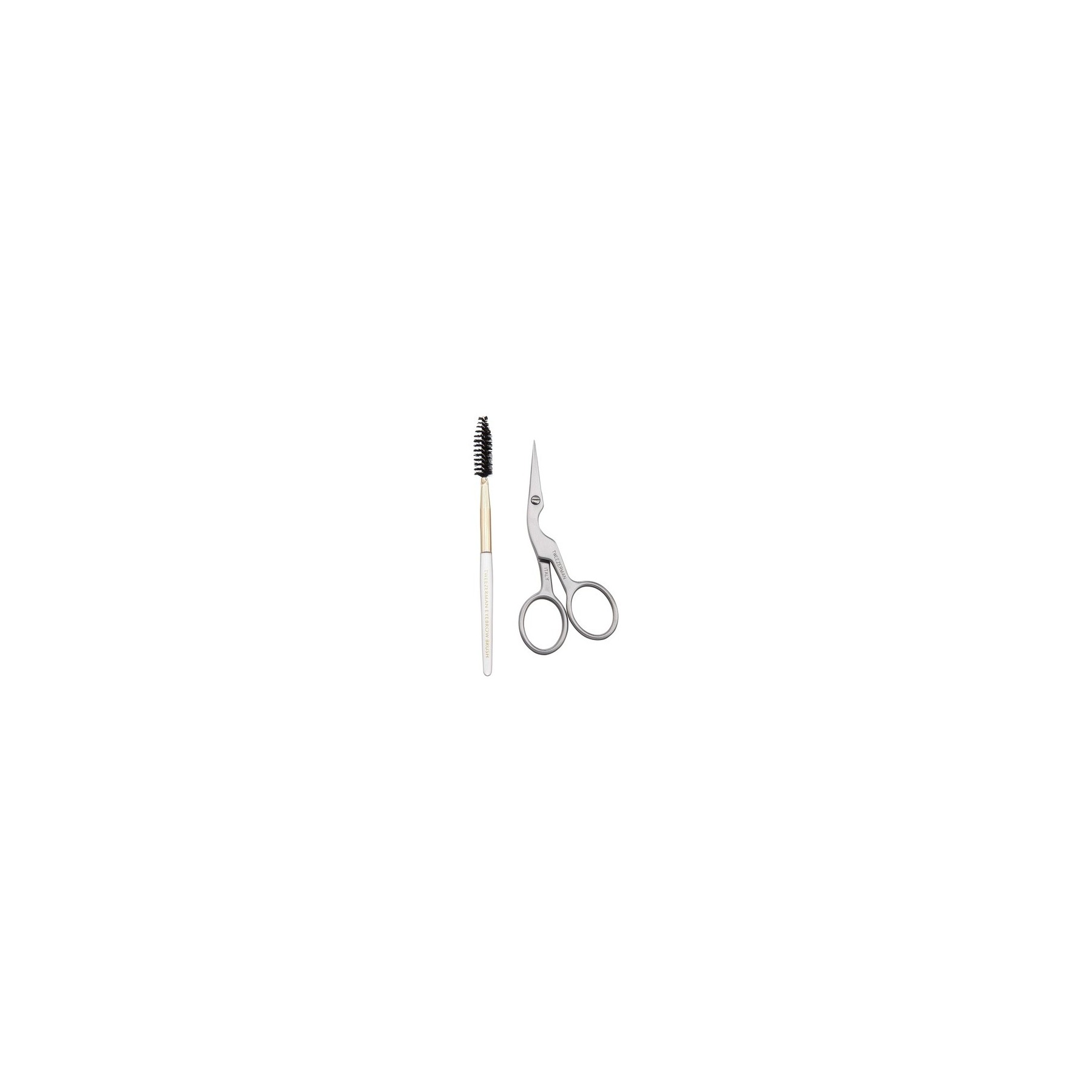 Tweezerman Brow Shaping Scissors and Brush