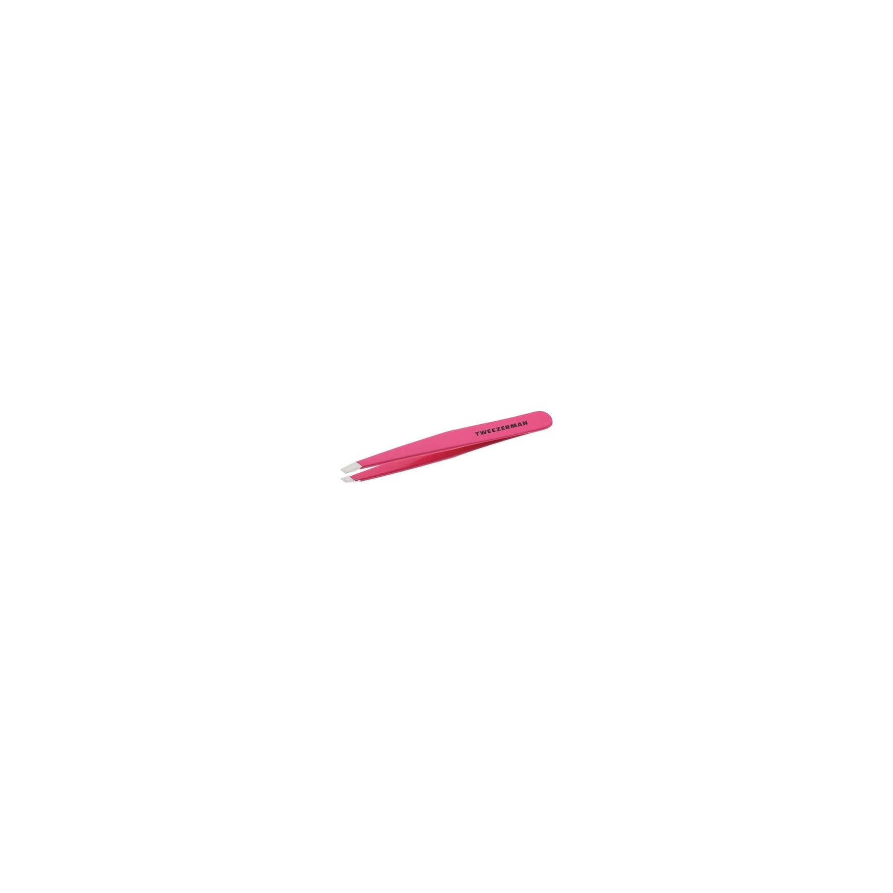 Tweezerman Stainless Steel Slant Tweezer Pink