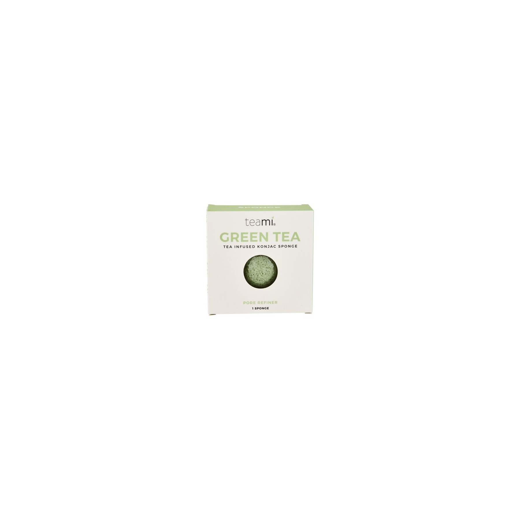 Teami Blends Green Tea Konjac Sponge 0.1 oz Makeup Sponge