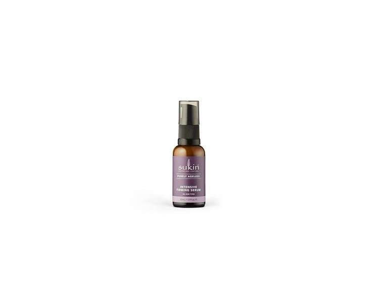 Sukin Purely Ageless Intensive Firming Serum 30ml with Ribose, Acacia & Rhizobian Gum and Cocoa Butter - Vegan