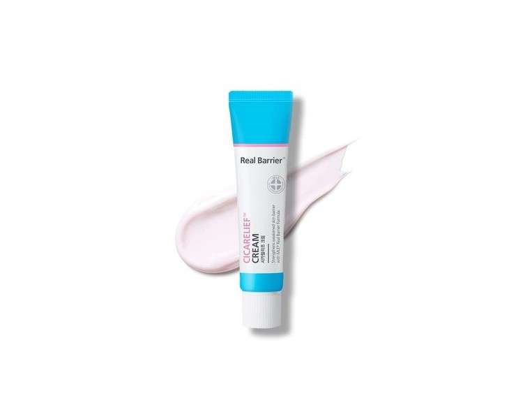 Real Barrier Cicarelief Cream 30g Regenerating Face Care for Damaged Skin with Cica, Panthenol, and Madecassoside