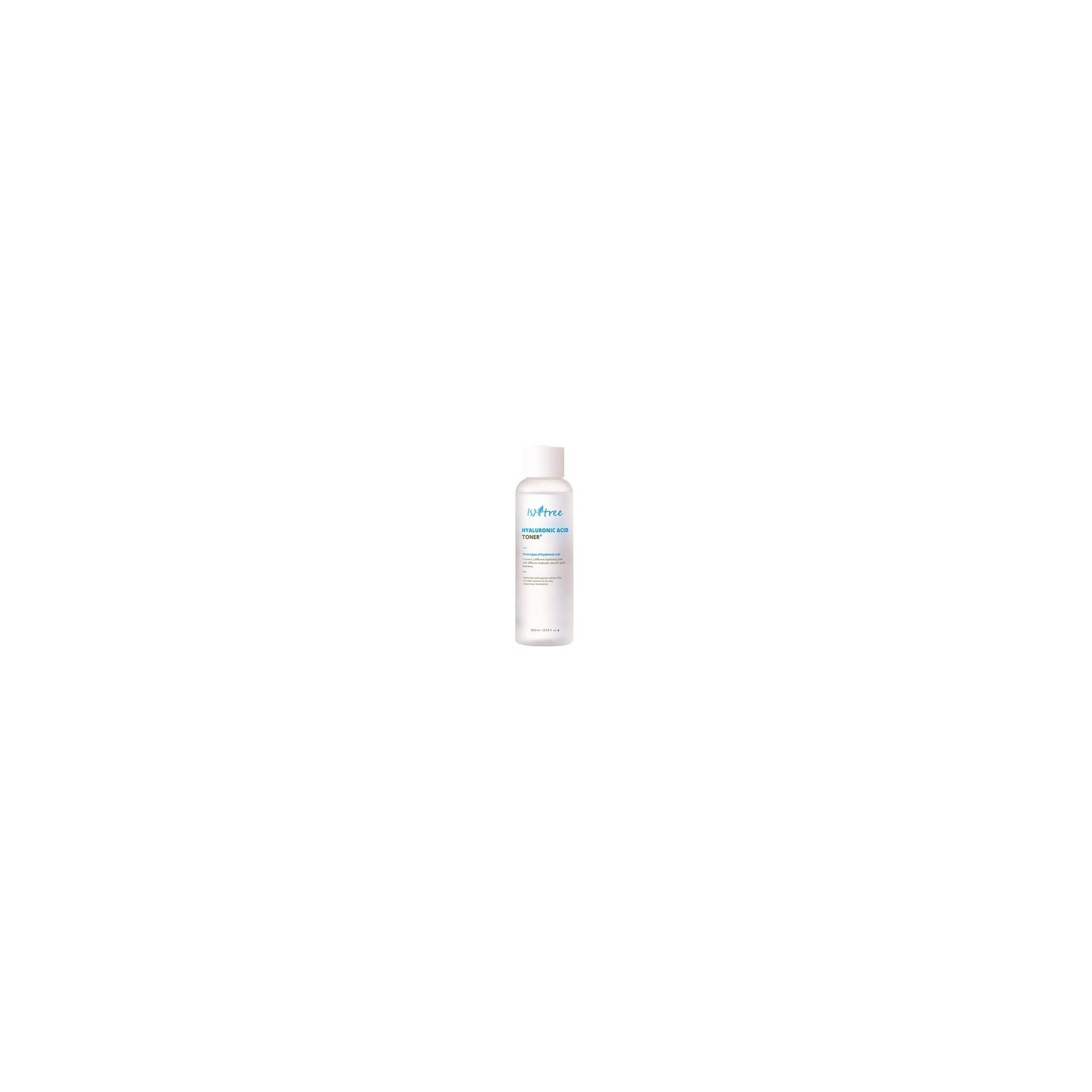 Isntree Hyaluronic Acid Toner 2nd Generation with Triple Hyaluron and Alcohol-Free 200ml