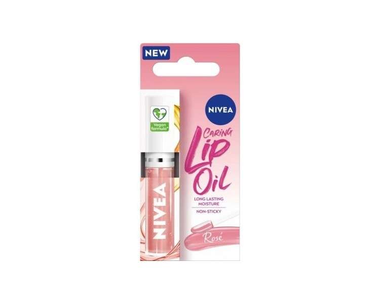 Nivea Rose Lip Oil Moisturizing 5.5ml