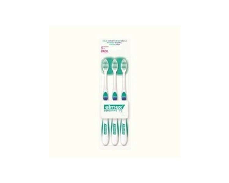 Sensitive Toothbrush 3 Pack Very Soft - Pack of 3