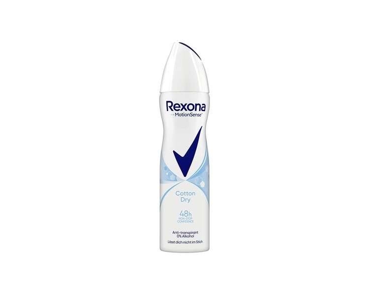 Rexona Cotton Dry Anti-Transpirant Deodorant Spray 150ml