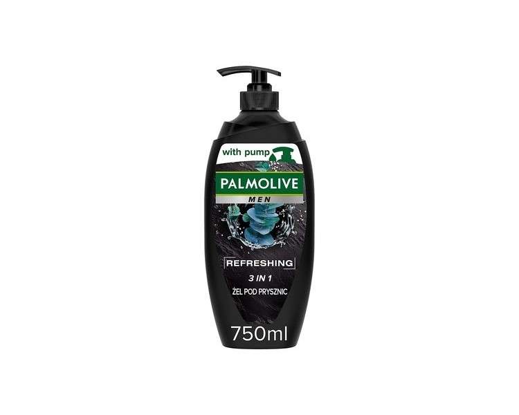 Palmolive Men Refreshing 3in1 Shower Gel for Men 750ml