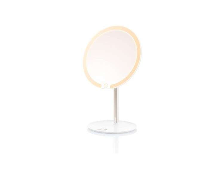 ETA Fenite Cosmetic Mirror with Lighting 178mm Diameter 3 Light Modes