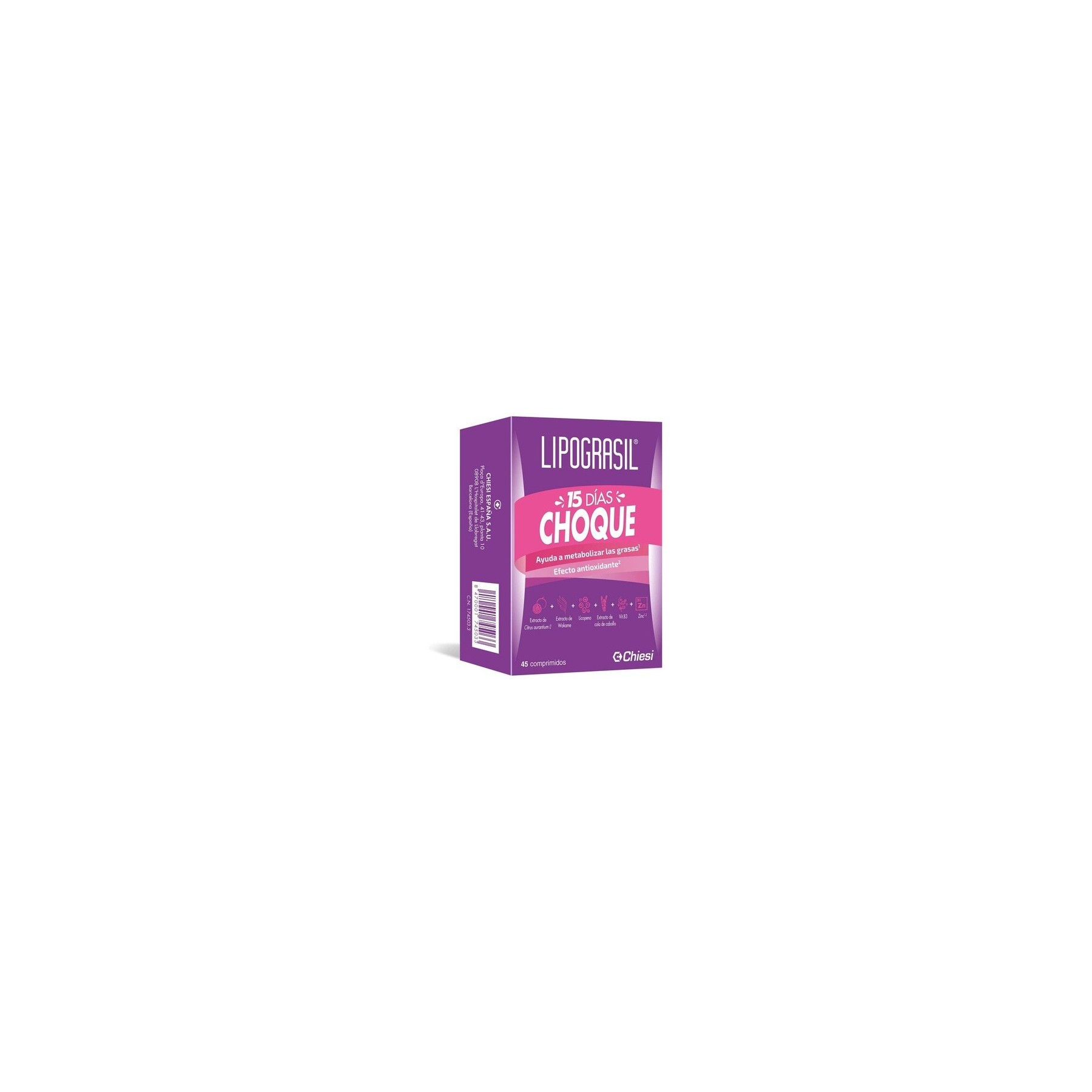 Lipograsil 15 Day Shock 45 Tablets