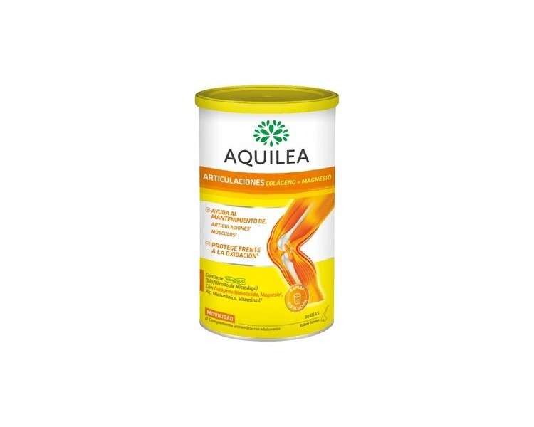 Aquilea Joints Collagen + Magnesium 375g Powder Lemon
