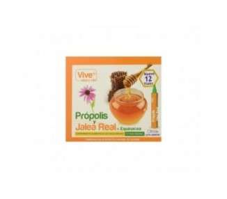 Vive+ Propolis Royal Jelly Food Supplement 12 Units