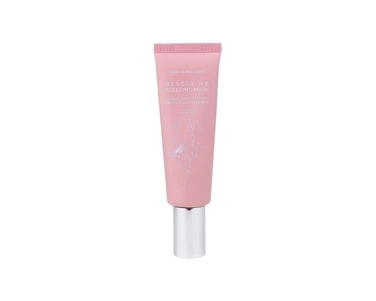 Rescue Me Sleeping Mask Intensive Treatment with 1% Niacinamide Derivative and Hyaluronic Acid 50ml - Vegan