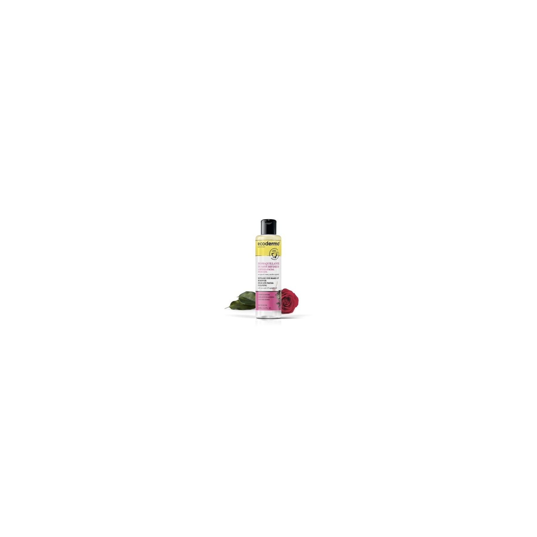 Ecoderma Bi Phase Make Up Remover 125ml - Cleanses and Removes Make-Up Delicately on Eyelids and Eyelashes Ecoderma Bi Phase Make Up Remover 125ml - Cleanses and Removes Make-Up Delicately on Eyelids and Eyelashes