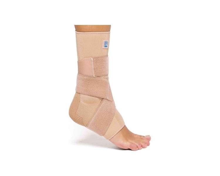 Aqtivo Skin Ankle Support with Cushioning and Velcro Closure - Size M
