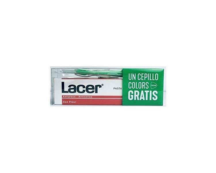 Lacer Dental Cream 125ml Kit