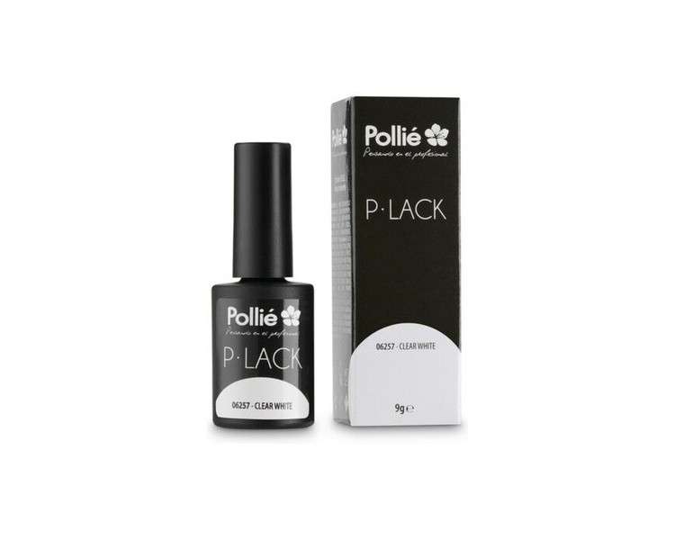 Eurostil Clear White Semi-Permanent P-Lack Nail Polish 9g
