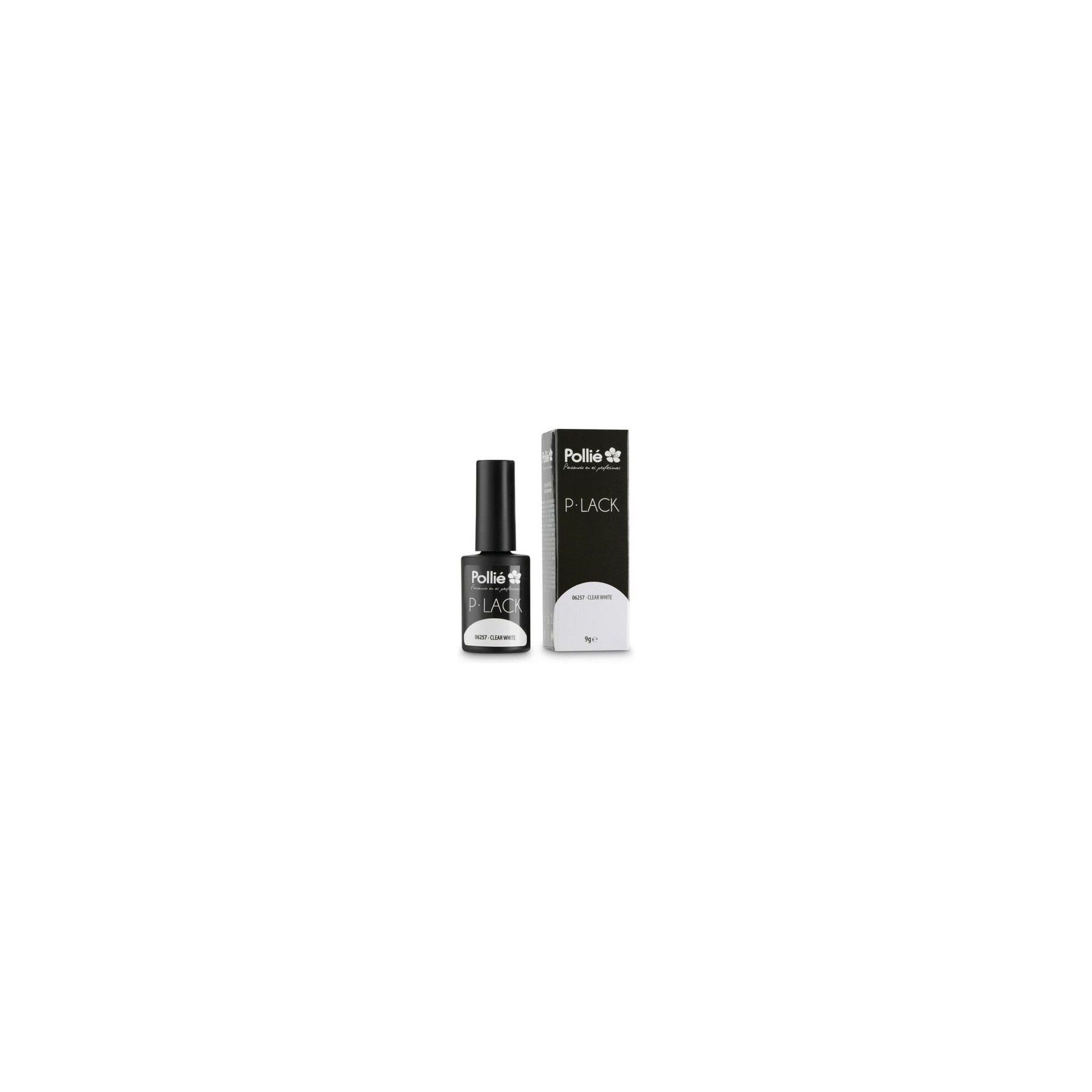 Eurostil Clear White Semi-Permanent P-Lack Nail Polish 9g