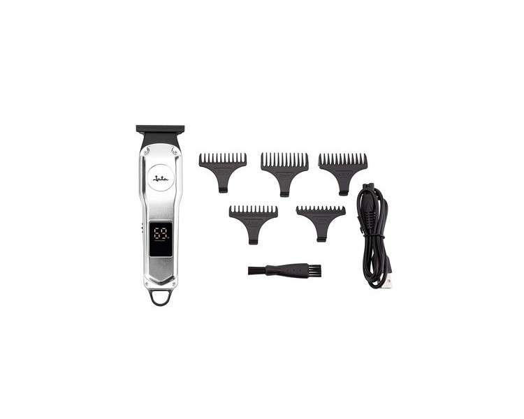 JATA JBCP4200 Men's Hair Clipper and Shaver with 5 Cutting Guides 1-5mm - 90 Minute Battery Life - High Precision T-Blade - With Accessories