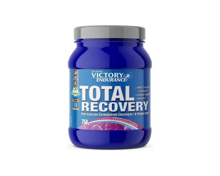 Victory Endurance Total Recovery Enriched with Electrolytes and Vitamins Summer Berries Flavor 750g