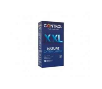 Control Nature XXL Extra Large Condoms - Pack of 12