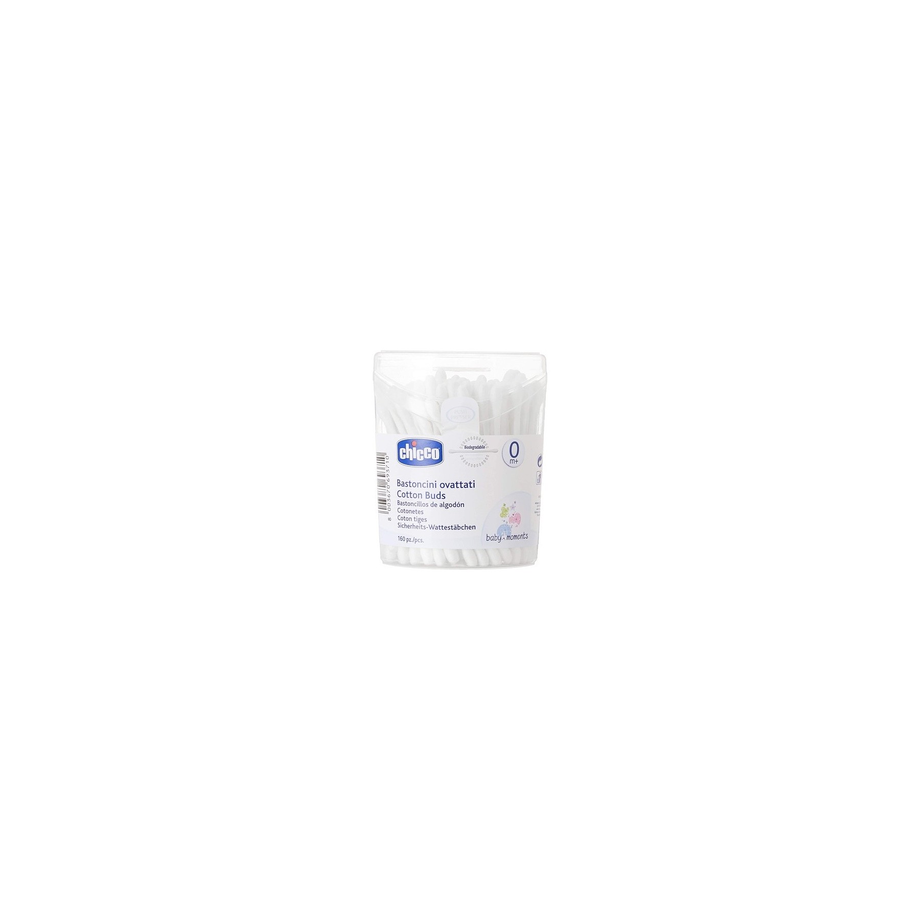 Chicco Cotton Swabs 160 Units