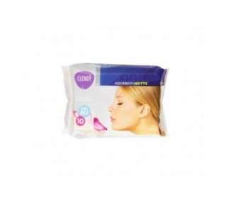 Clendy Night Sanitary Towels with Wings Pack of 10