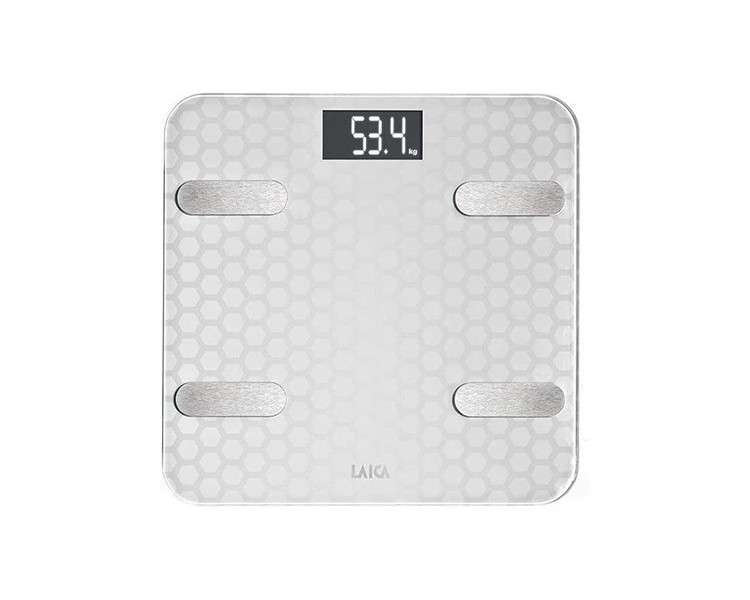 Laica LA283 Electronic Bluetooth Body Composition Scale White