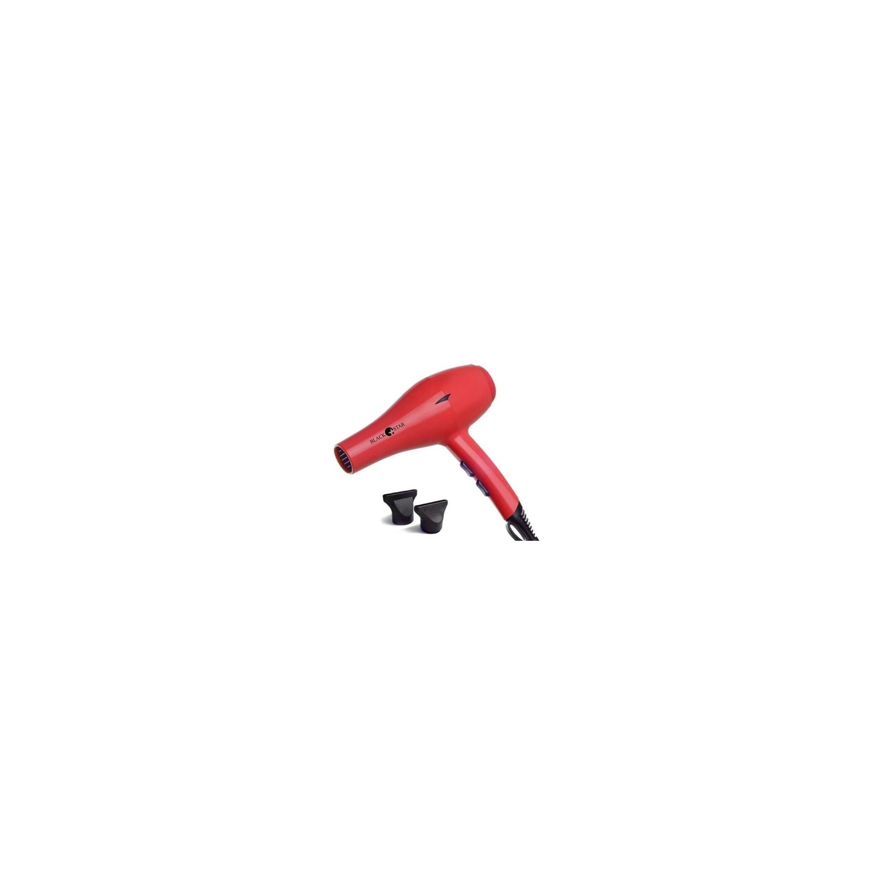 Black Star Turbo Piuma Phon Professional Hair Dryer 1700W Red