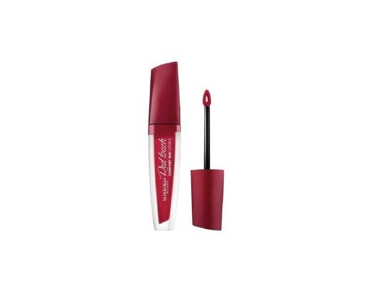 DEBORAH Red Touch Mat Effect Lipstick in Cherry Red