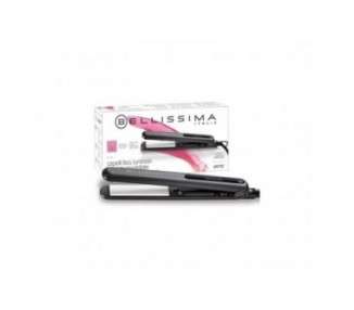 Bellissima B9 100 Hair Straightener with Fast Heating Function and Automatic Multi-Voltage 210°C