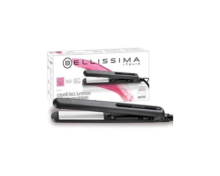Bellissima B9 100 Hair Straightener with Fast Heating Function and Automatic Multi-Voltage 210°C