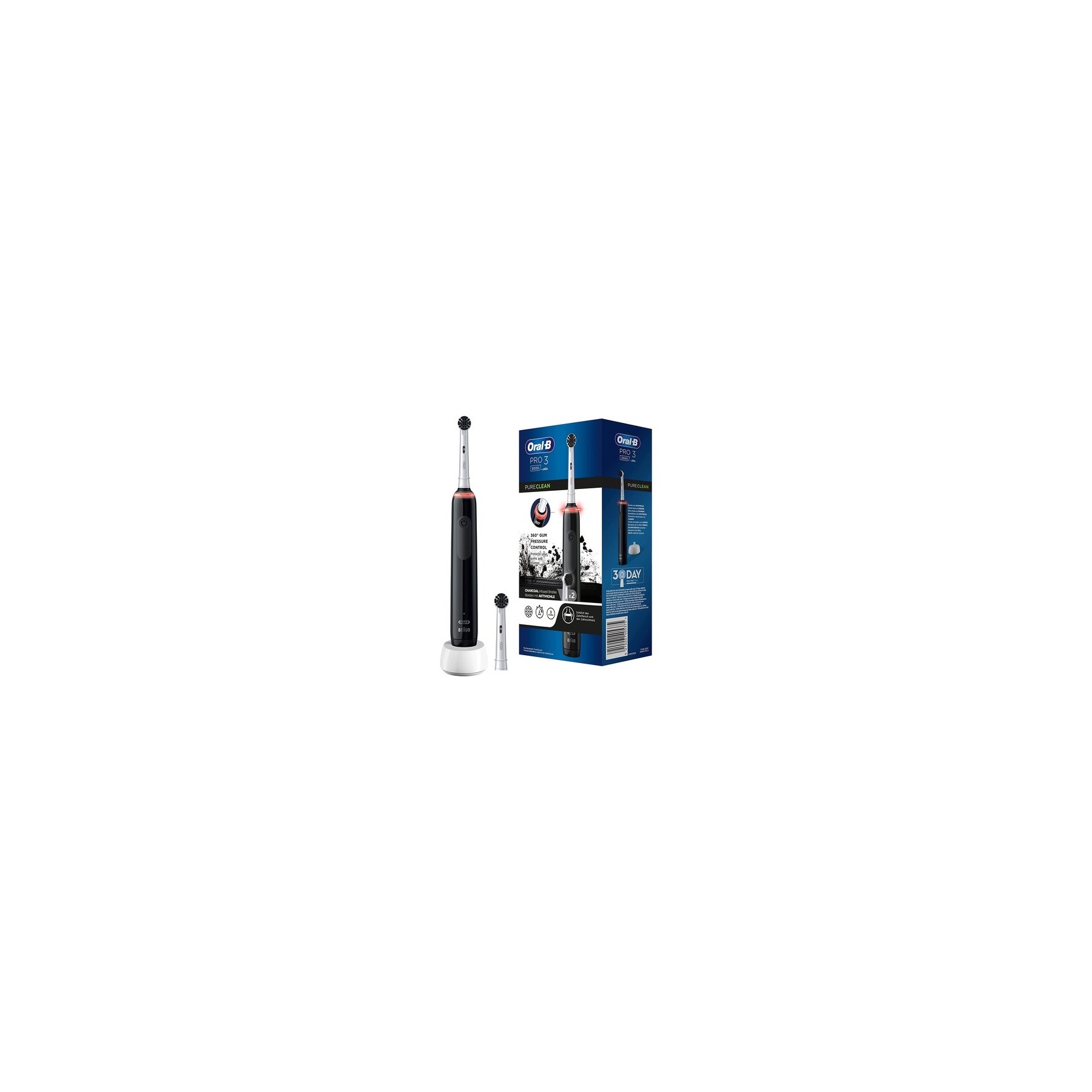 Oral-B Pro 3 3000 Pure Clean Electric Toothbrush Black