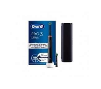 Oral-B Pro3 3000 Cross Action Black Edition Electric toothbrush