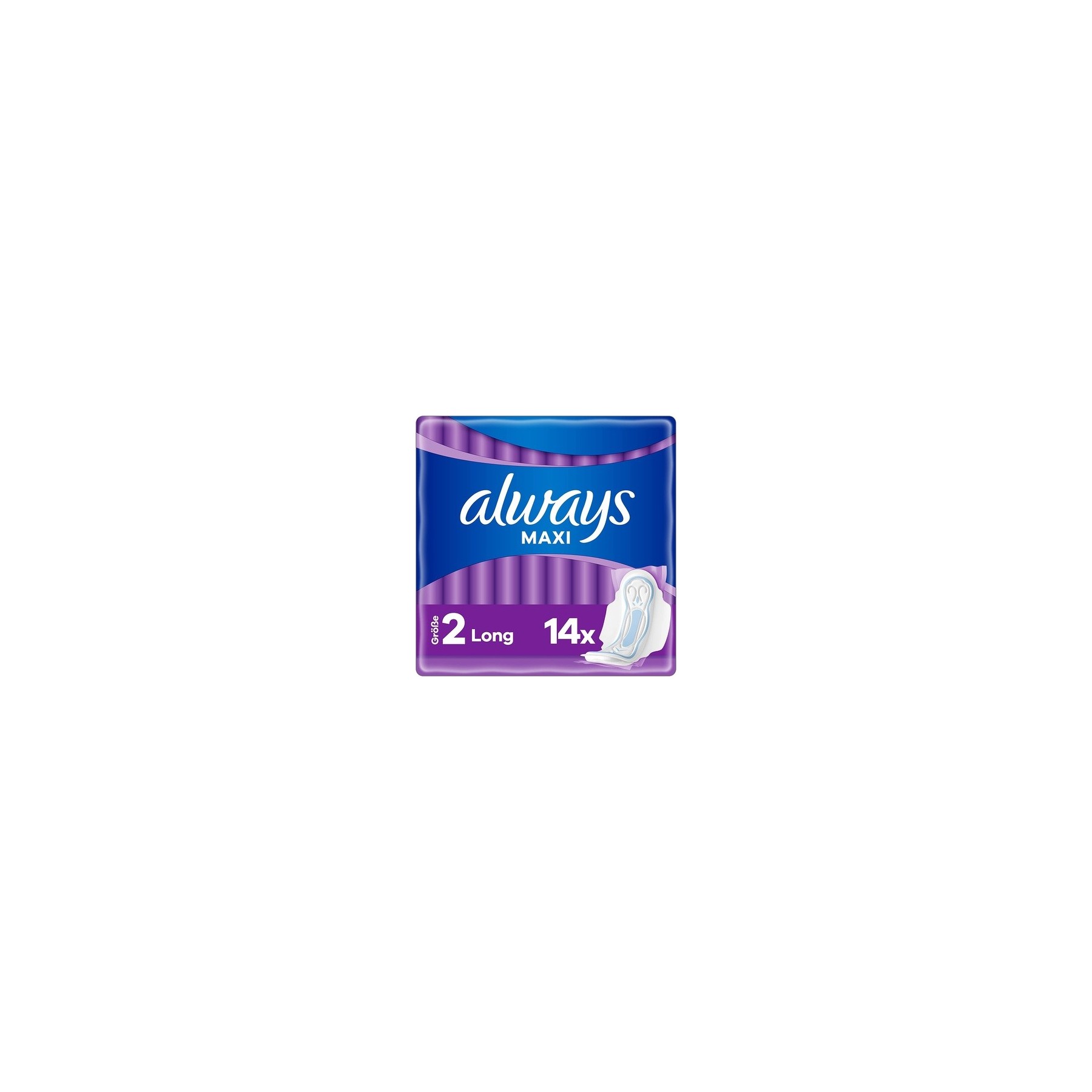 Always Maxi Long Pads Size 2 - Pack of 14