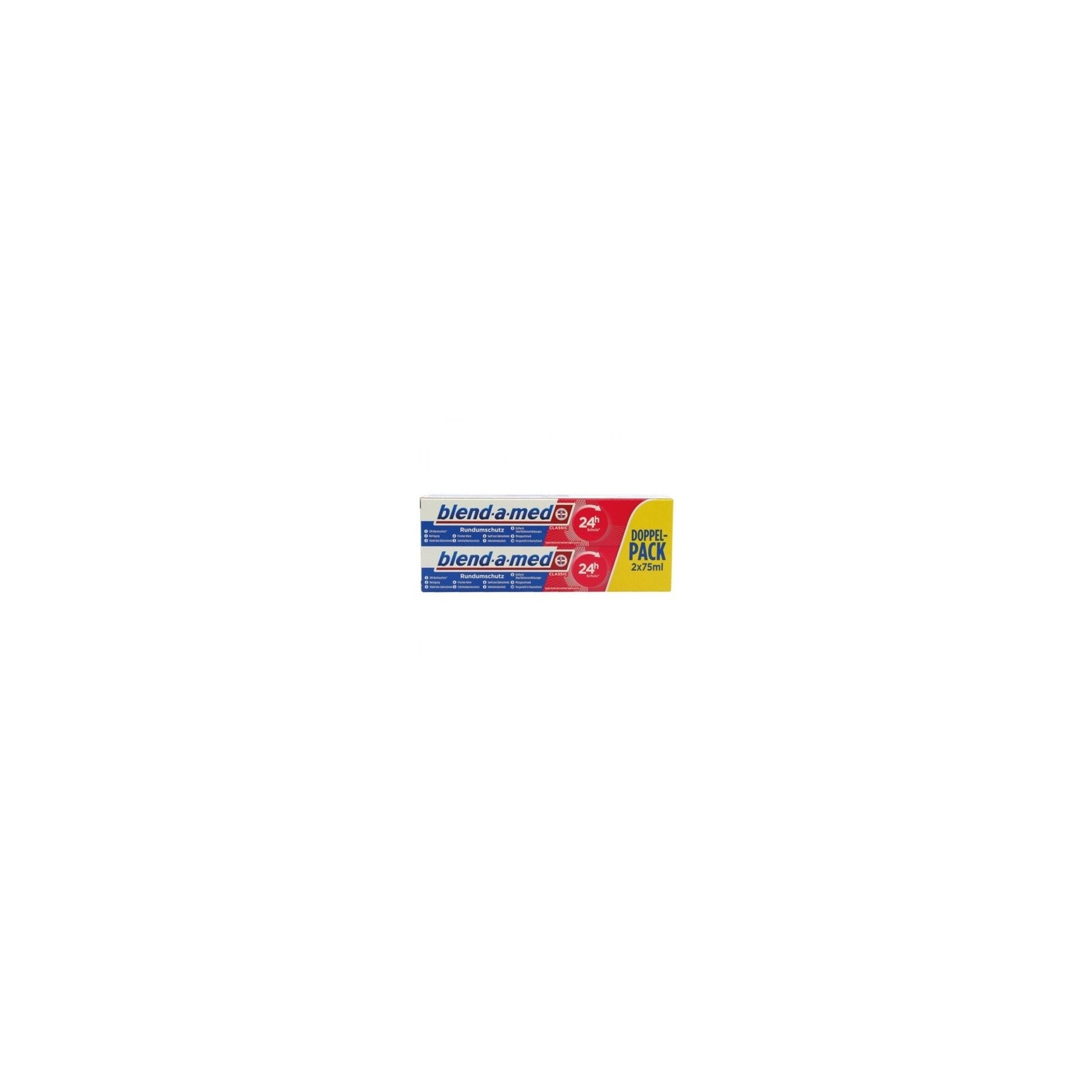 Blend-a-med Classic Toothpaste 75ml - Pack of 12 (2x Doppelpack)