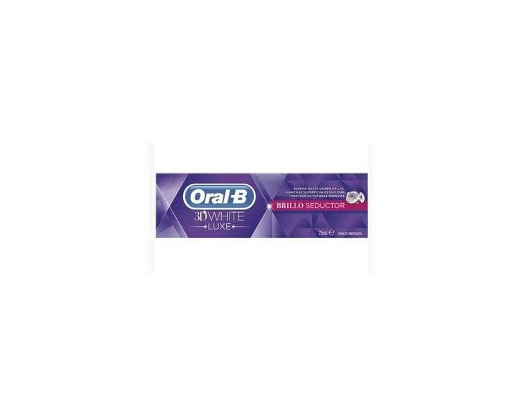 Oral B 3D White Luxe Whitening Toothpaste 75ml