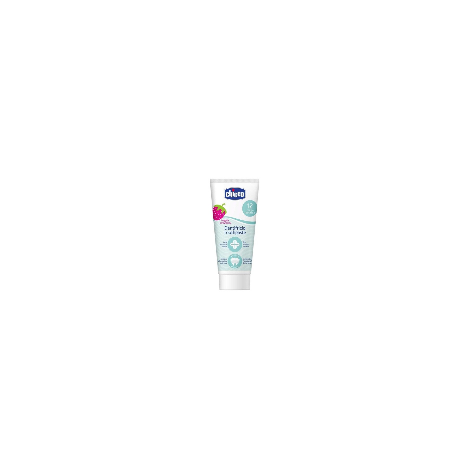 Chicco Toothpaste Strawberry No Fluoride 50 ml