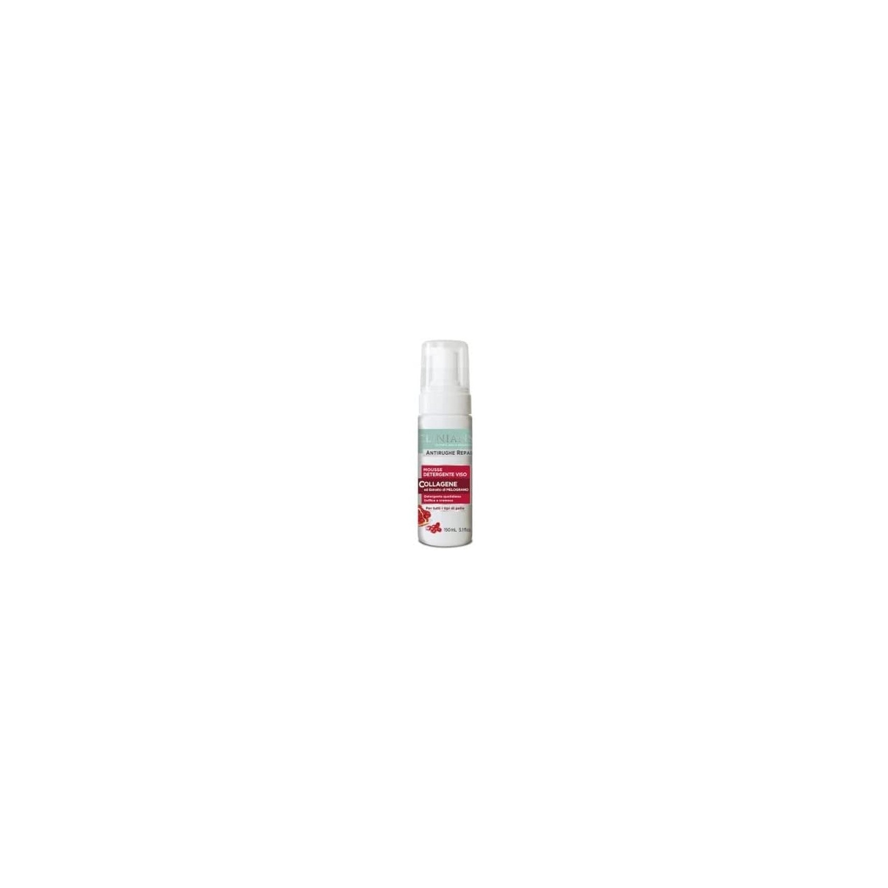 Clinians Anti-Wrinkle Repair Face Cleansing Mousse with Pomegranate Extract for All Skin Types 150ml