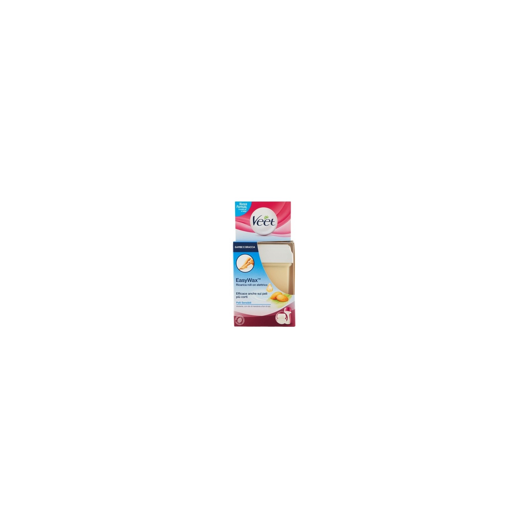 Veet Refill Easy Wax Roll-On Legs and Arms Sensitive Skin 50 ml