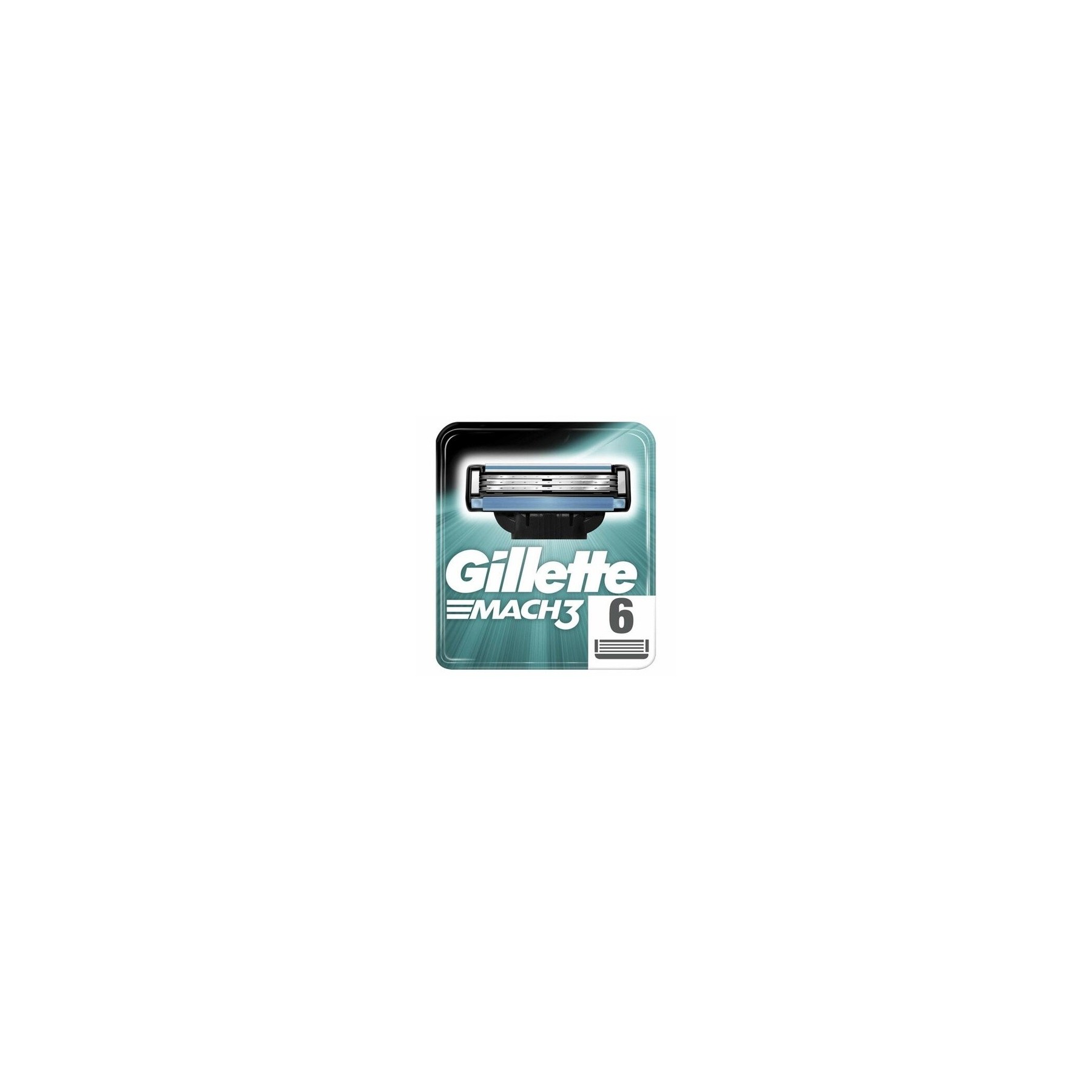 Gillette Mach3 Men's Razor Blades 6 Pack